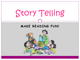 Story Telling - Marion County Public Schools