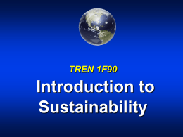 Principles of Sustainability