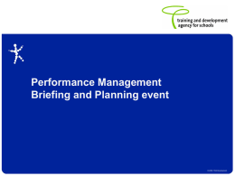 Performance Management Workshop