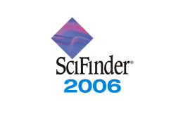 SciFinder: An Essential Part of the Research Process