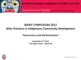 BCAFN Governance Toolkit