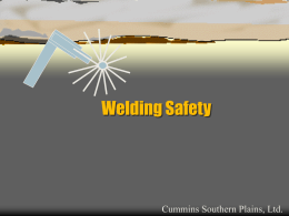 Welding Safety - Hellman & Associates