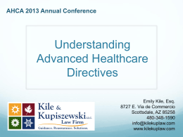 Understanding the Scope of Advance Directives