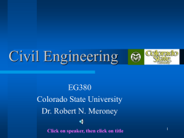 Civil Engineering - Colorado State University