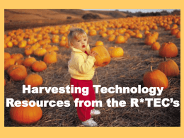 Harvesting Technology Resources from the RTECs