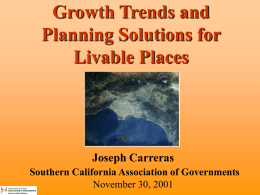 New Solutions for Planning Livable Places