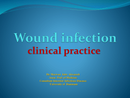 Wound infection clinical practice