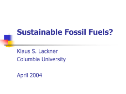 Power From Coal Without Emissions