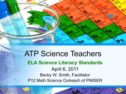 ATP Science Teachers