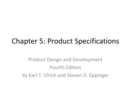 Chapter 5: Product Specifications - Rose