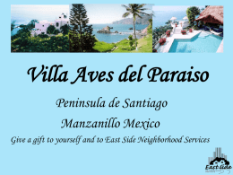 Villa Aves del Paraiso - East Side Neighborhood Services