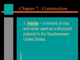 Chapter 7 : Construction - Yola