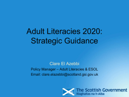 Adult Literacies 2020 - Learning Link Scotland