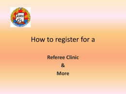 How to register for a