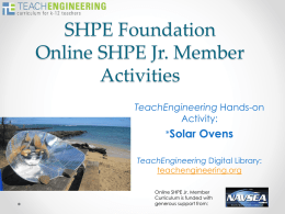 SHPE Foundation Noche de Ciencias Hands
