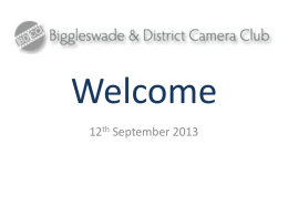Welcome [www.biggleswadecameraclub.co.uk]