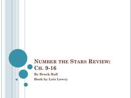 Number the Stars Review: Ch. 9-12