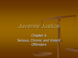 Juvenile Justice - Hawaii Community College