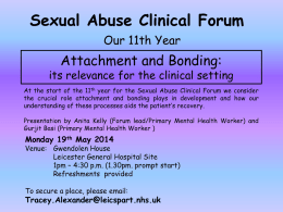 Sexual Abuse Clinical Forum