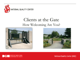 Patient Activation - National Quality Center