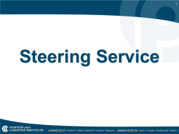 Steering Service - mPortfolios.net