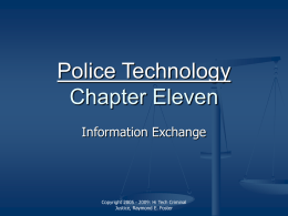 Chapter Eleven - Information Exchange