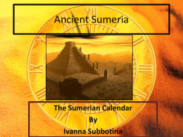 Ancient Sumeria