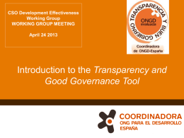 Diapositiva 1 - Coordinadora ONGD