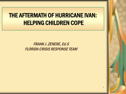 Leadership in Time of Crisis: Comprehensive Intervention
