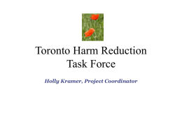 Toronto Harm Reduction Task Force