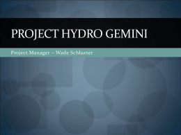 Project Hydro Gemini
