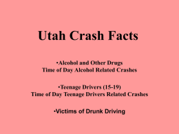 UTAH CRASH FACTS - Washington County School District
