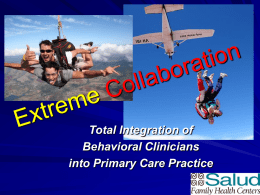 Extreme Integrated Care
