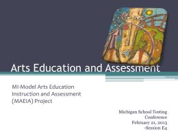 MAEIA - Michigan Assessment Consortium