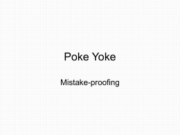 Poke Yoke - Rose