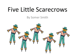 Five Little Scarecrows - Frey Elementary School