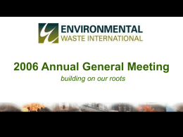 2006 Annual General Meeting