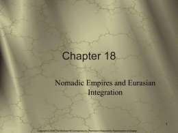 18. Nomadic Empires and Eurasian Integration