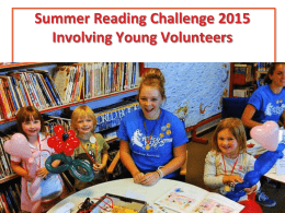 Summer Reading Challenge 2013