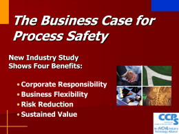 The Business Case for Process Safety