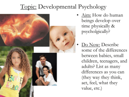 Topic: Parenting Styles
