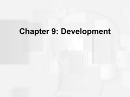 Review Unit 9 Development 2014-2015
