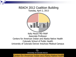 Coalition Building - University of Colorado Denver