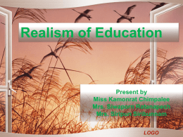 Realism of Education
