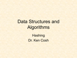 ICS220 – Data Structures and Algorithms