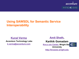 SAWSDL tutorial at Semantic Technology Conference 2007