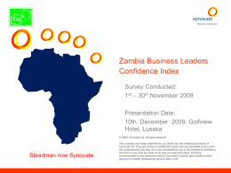 Business Leaders Confidence Index (Uganda)