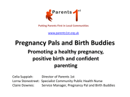 Pregnancy Pals and Birth Buddies