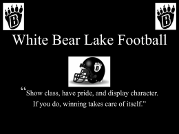 Welcome [www.whitebearlakefootball.com]