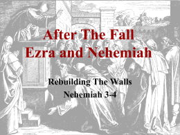 After The Fall Ezra and Nehemiah